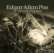 book cover of Lebendig begraben by Edgar Allan Poe