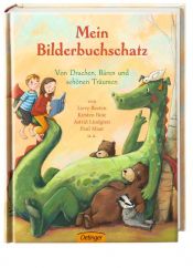 book cover of Mein Bilderbuchschatz von Drachern, Bären und schönen Träumen by Paul Maar