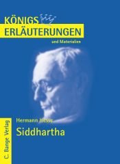 book cover of Königs Erläuterungen und Materialien, Bd.465, Siddhartha by แฮร์มัน เฮสเส