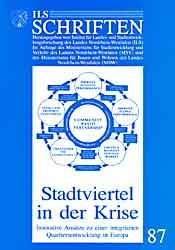 book cover of Stadtviertel in der Krise: Innovative Ansätze zu einer integrierten Quartiersentwicklung in Europa by Rolf Froessler