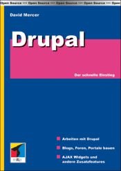 book cover of Drupal - Der schnelle Einstieg by David Mercer