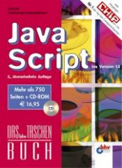 book cover of JavaScript : [bis Version 1.5] by Michael Seeboerger-Weichselbaum