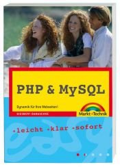 book cover of easy PHP & MySQL by Giesbert Damaschke