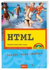 book cover of HTML easy. Webseiten einfach selber machen. Leicht, klar, sofort by Tobias Hauser