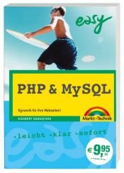 book cover of PHP und MySQL Easy by Giesbert Damaschke