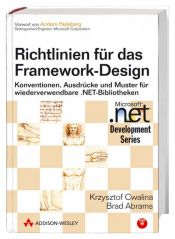 book cover of Richtlinien für das Framework Design by Krzysztof Cwalina