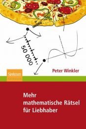 book cover of Mehr mathematische Rätsel für Liebhaber by Peter Winkler