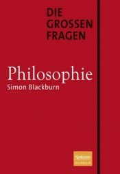 book cover of Philosophy by Simon Blackburn