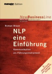 book cover of NLP - eine Einführung. Kommunikation als Führungsinstrument by Roman Braun