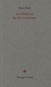 book cover of Pleidooi voor intolerantie by اسلاوی ژیژک