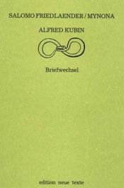 book cover of Briefwechsel by Salomo Friedlaender