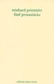 book cover of Werkausgabe: Werkausgabe, Bd.2, Prosa: Bd 2 by Reinhard Priessnitz