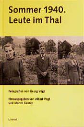 book cover of Sommer 1940. Leute im Thal by Albert Vogt