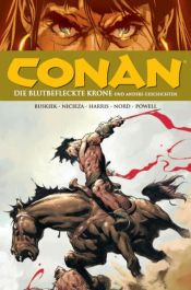 book cover of Conan, Bd. 8: Die blutbefleckte Krone by Kurt Busiek