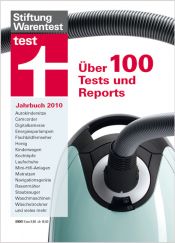 book cover of test Jahrbuch für 2010: Über 100 Tests und Reports by Stiftung Warentest