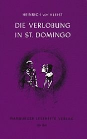 book cover of Die Verlobung in St. Domingo. (Lernmaterialien): Vol 1 by Χάινριχ φον Κλάιστ