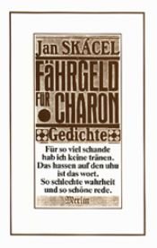 book cover of Fährgeld für Charon by Jan Skácel