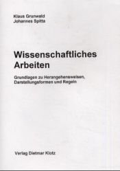 book cover of Wissenschaftliches Arbeiten by Johannes Spitta