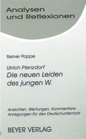 book cover of Analysen und Reflexionen, Bd.20, Ulrich Plenzdorf, Johann Wolfgang von Goethe 'Die (neuen) Leiden des jungen (W.) Werthe by Reiner Poppe