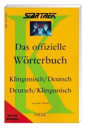 book cover of Klingonisch-Deutsch Deutsch-Klingonisch Das offizielle Wörterbuch by Marc Okrand