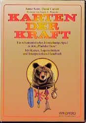 book cover of Karten der Kraft. Ein schamanistisches Einweihungs-Spiel in den ' Pfad der Tiere' by Jamie Sams