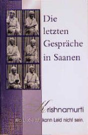 book cover of Last Talks at Saanen, 1985 by Jiddu Krishnamurti