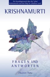 book cover of Fragen und Antworten by Jiddu Krishnamurti