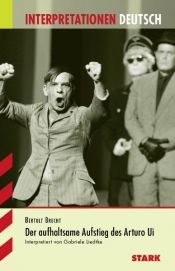book cover of Bertolt Brecht, Der aufhaltsame Aufstieg des Arturo Ui by Бертольт Брехт