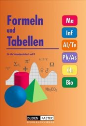 book cover of Formeln und Tabellen für die Sekundarstufen I und II by Henriette Wich