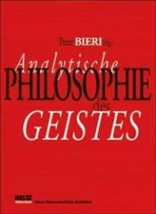 book cover of Analytische Philosophie des Geistes by Peter Bieri