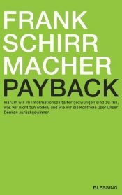 book cover of Payback by Frank Schirrmacher