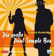 book cover of Die große Paul Temple Box by Francis Durbridge