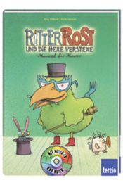 book cover of Ritter Rost und die Hexe Verstexe. Buch und CD: Musical für Kinder by Jörg Hilbert