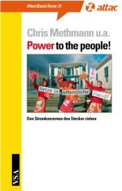 book cover of Power to the People!: Den Stromkonzernen den Stecker ziehen by Chris Methmann