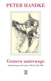 book cover of Gestern unterwegs by 彼得·汉德克
