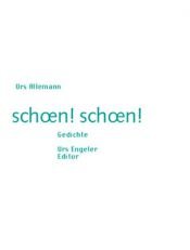 book cover of schoen! schoen! by Urs Allemann