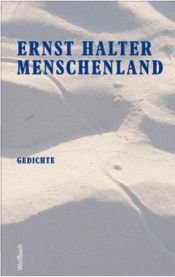 book cover of Menschenland: Gedichte by Ernst Halter