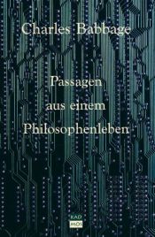 book cover of Passages From The Life Of A Philosopher by Charles Babbage