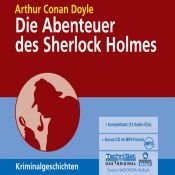 book cover of Die Abenteuer des Sherlock Holmes. 12 CDs . Kriminalgeschichten by Сер Артур Конан Дојл