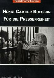 book cover of For Press Freedom by Henri Cartier-Bresson