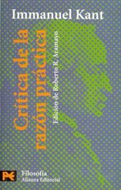 book cover of Crítica de la razón práctica by Immanuel Kant