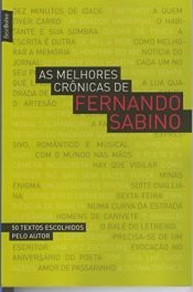 book cover of As Melhores Crônicas by Fernando Sabino