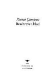 book cover of Beschreven blad by Remco Campert