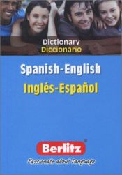 book cover of Berlitz Spanish-English Dictionary by Berlitz