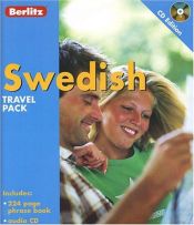 book cover of Berlitz Travel Pack Swedish: Phrase Book & Cd (Berlitz Travel Packs) by Berlitz