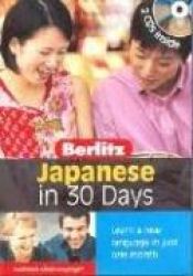 book cover of Japanese Berlitz in 30 Days (Japanese Edition) by Berlitz