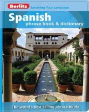 book cover of Spanish phrase book & dictionary by Berlitz