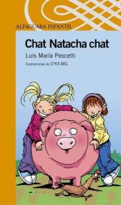 book cover of Chat Natacha chat by Luis Maria Pescetti