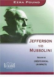 book cover of Jefferson Y by Езра Паунд