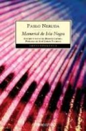 book cover of Memorial de Isla Negra by Pablo Neruda